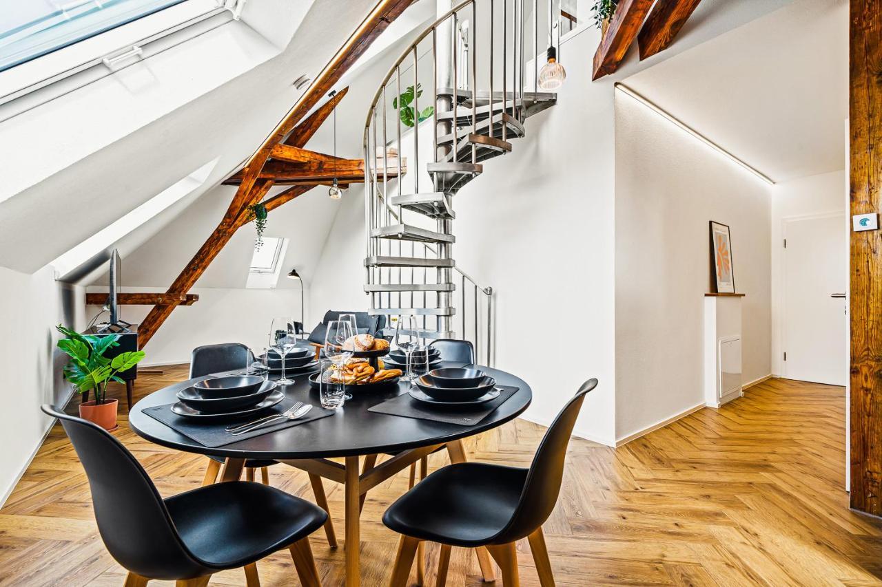 Maisonette-Wohnung Mit Freigelegtem Fachwerk Meckenbeuren Zewnętrze zdjęcie