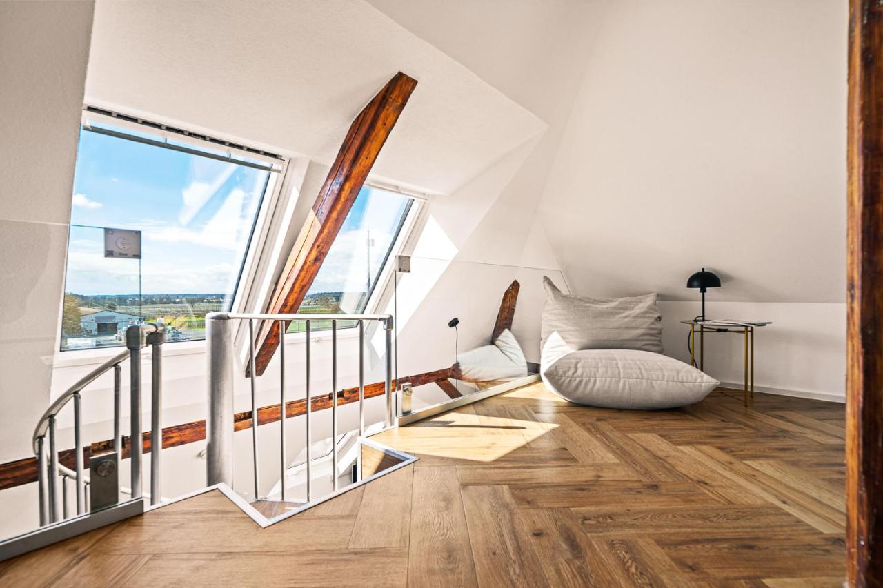 Maisonette-Wohnung Mit Freigelegtem Fachwerk Meckenbeuren Zewnętrze zdjęcie